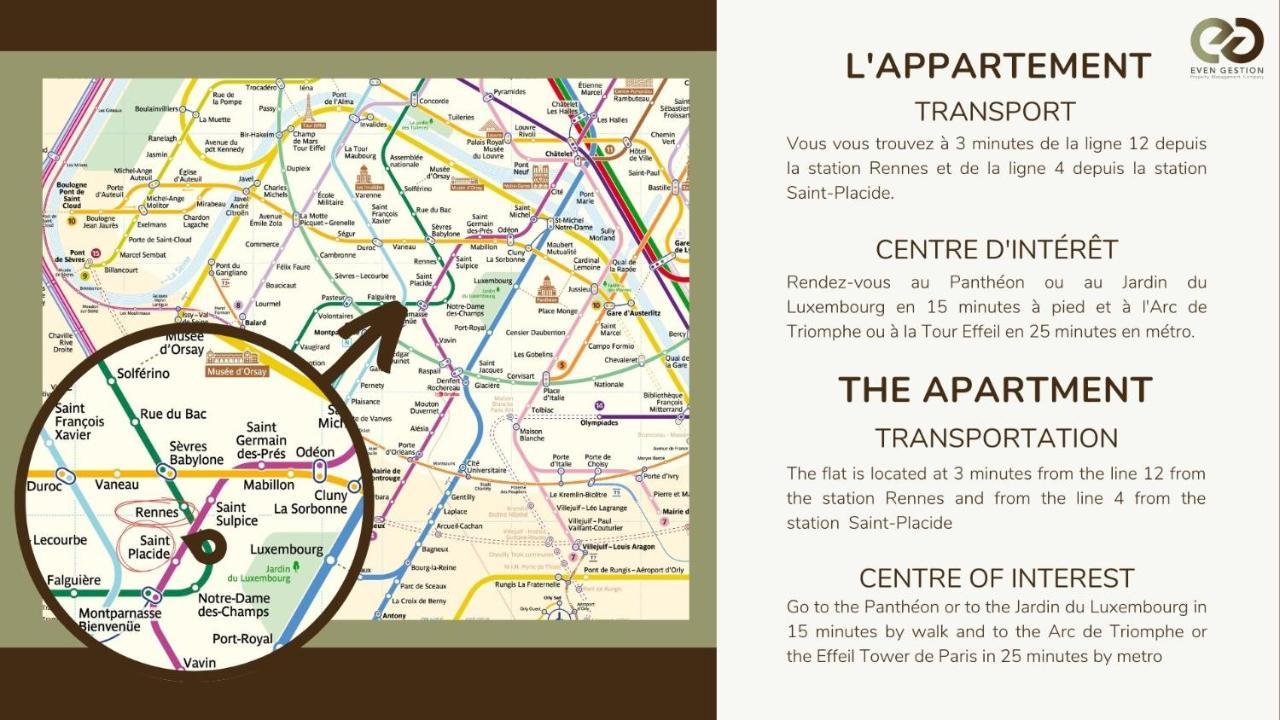 Grand Studio Confort#St Germain-Montparnasse#4P Parigi Esterno foto